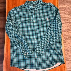 Field & Stream Plaid Button-Down Shirt